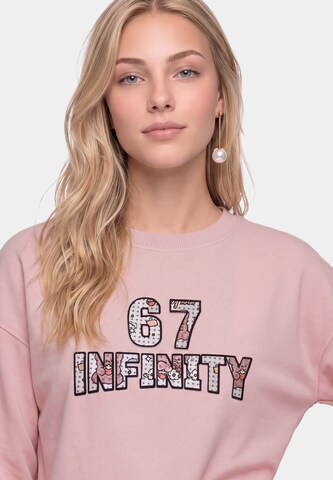 MYMO - Sweatshirt em rosa