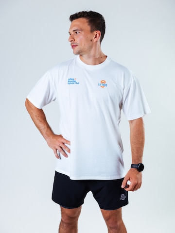 Lifters Oversizeshirt 'Hybrid Club Sport Unisex'‌‌‌ in Weiß