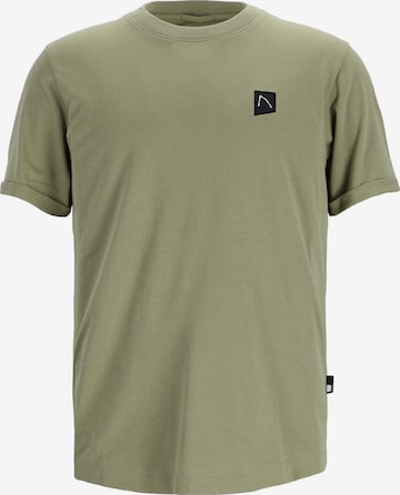 T-Shirt 'Bro' CHASIN' en vert : devant