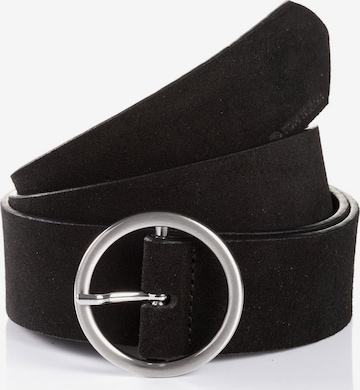 TOM TAILOR Belt 'EMMA' in Black: front