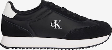 Calvin Klein Jeans Низкие кроссовки в Черный: спереди