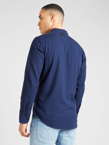 G-Star RAW Regular Fit Hemd 'Marine' in Blau