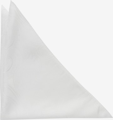 ETERNA Pocket Square in White: front