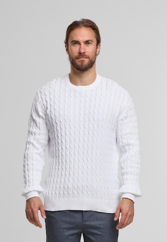 Pullover 'Trevin' di INDICODE JEANS in bianco: frontale