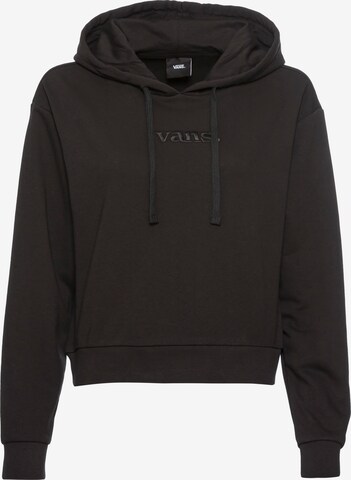 VANS Sweatshirt in Black: front