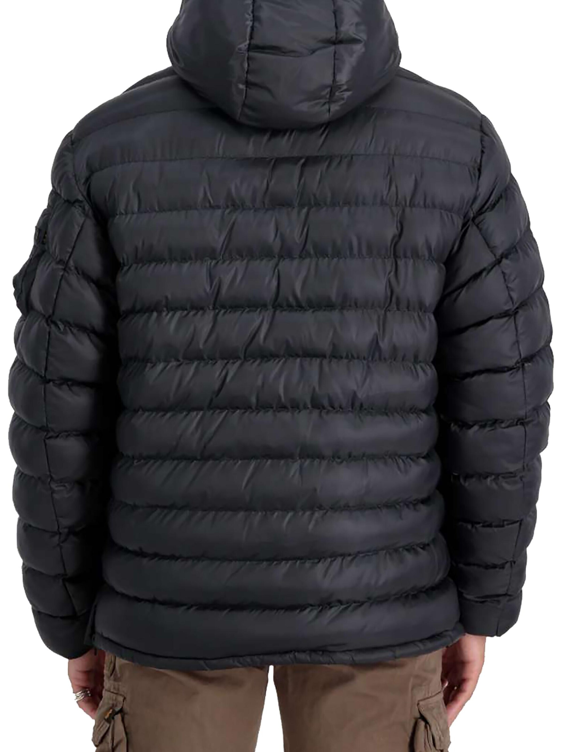 ALPHA INDUSTRIES Übergangsjacke 'Anorak'‌‌‌ in Schwarz