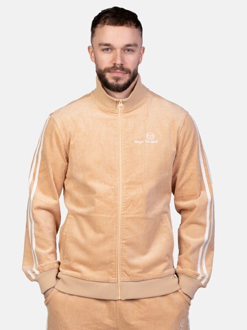 Sergio Tacchini Trainingsjacke 'Edgar' in Beige: Vorderseite
