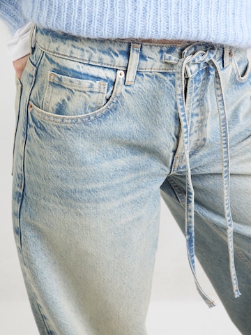 ARMEDANGELSWide Leg/ Široke nogavice Traperice 'ASTRAEAAS' - plava boja