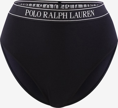 Polo Ralph Lauren Slip ' High Waist Tanga ' en noir, Vue avec produit