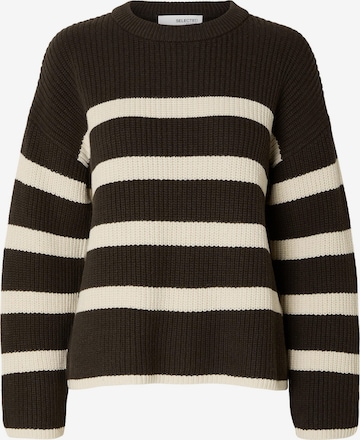 SELECTED FEMME Sweater in Beige: front