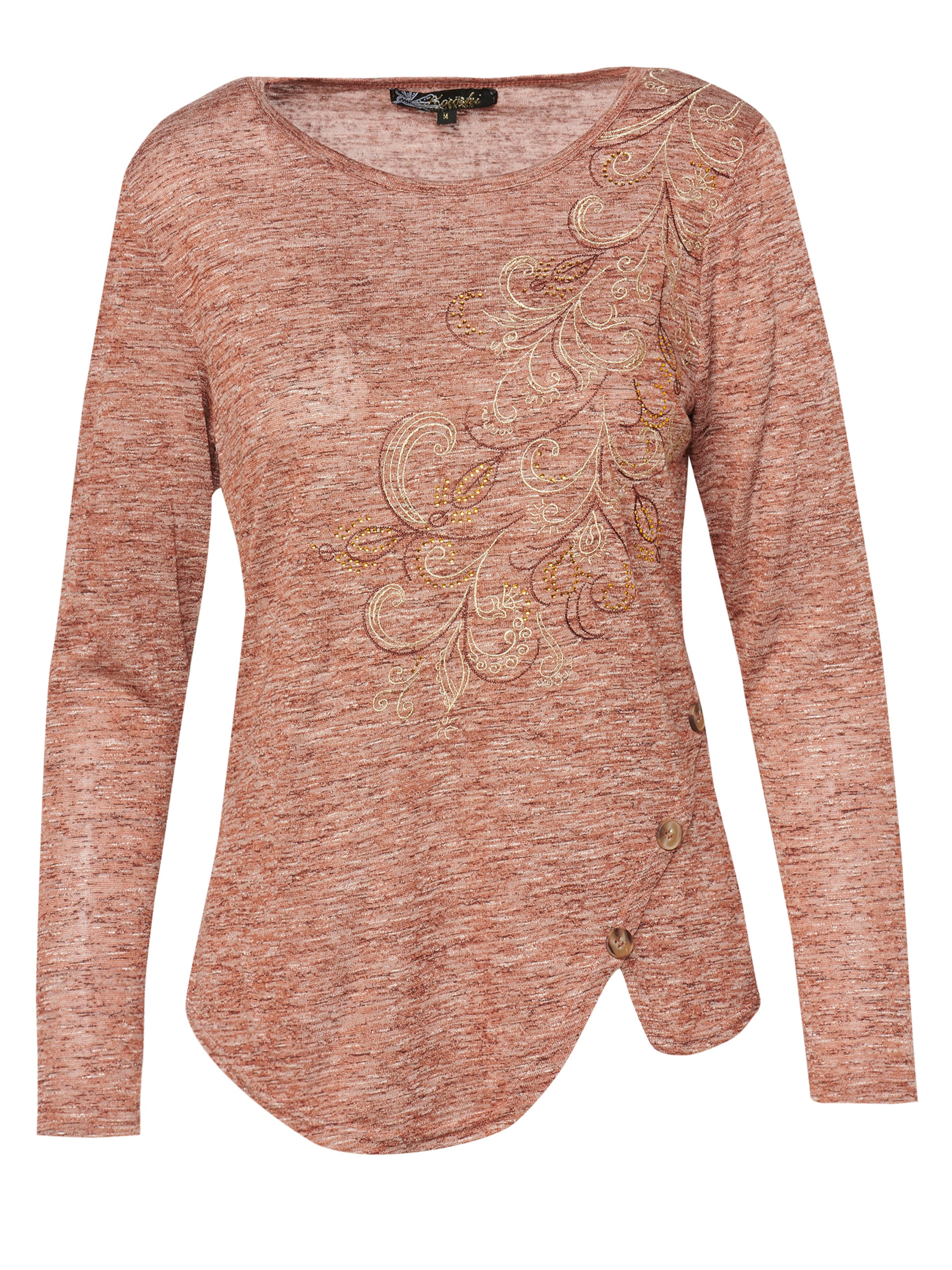 KOROSHI - Camisa em laranja: frente