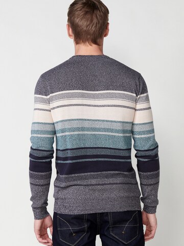 Pull-over KOROSHI en bleu