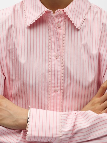 OBJECT - Blusa 'OBJREISS' en rosa