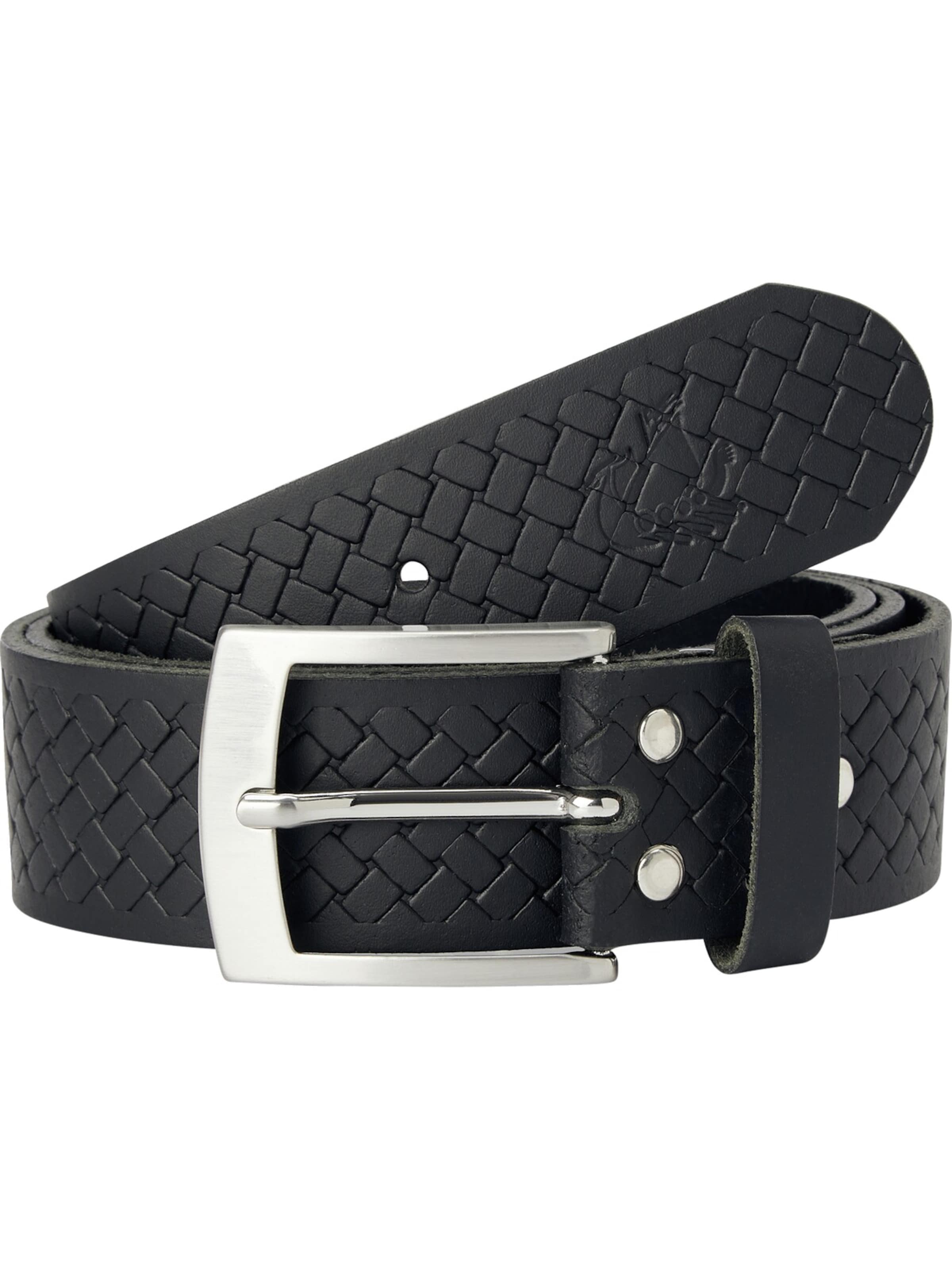 Jan Vanderstorm Belt 'Jastor' in Black: front