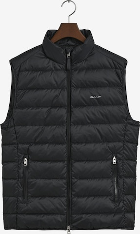 Gilet di GANT in nero: frontale