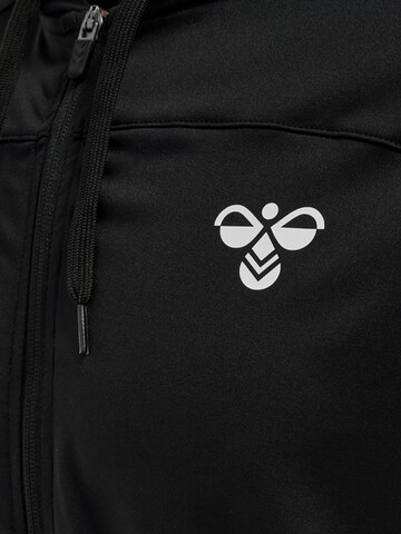 Hummel Athletic Zip-Up Hoodie in Black