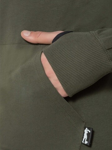 Boxeur des Rues Sweatshirt 'Hooded Sweatshirt with Thumb Openings'‌‌‌‌‌ in Grün