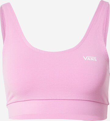 VANS Bralette Bra in Pink: front