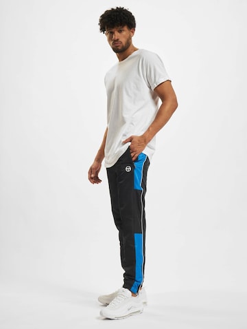 Sergio Tacchini Tapered Sportbroek 'Abita' in Zwart