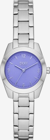 DKNY Analoguhr in Silber: predná strana