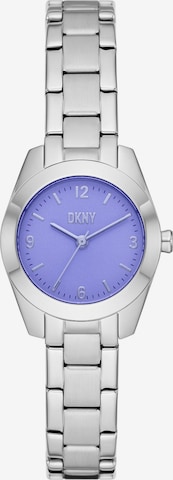 DKNY Analoguhr in Silber: predná strana