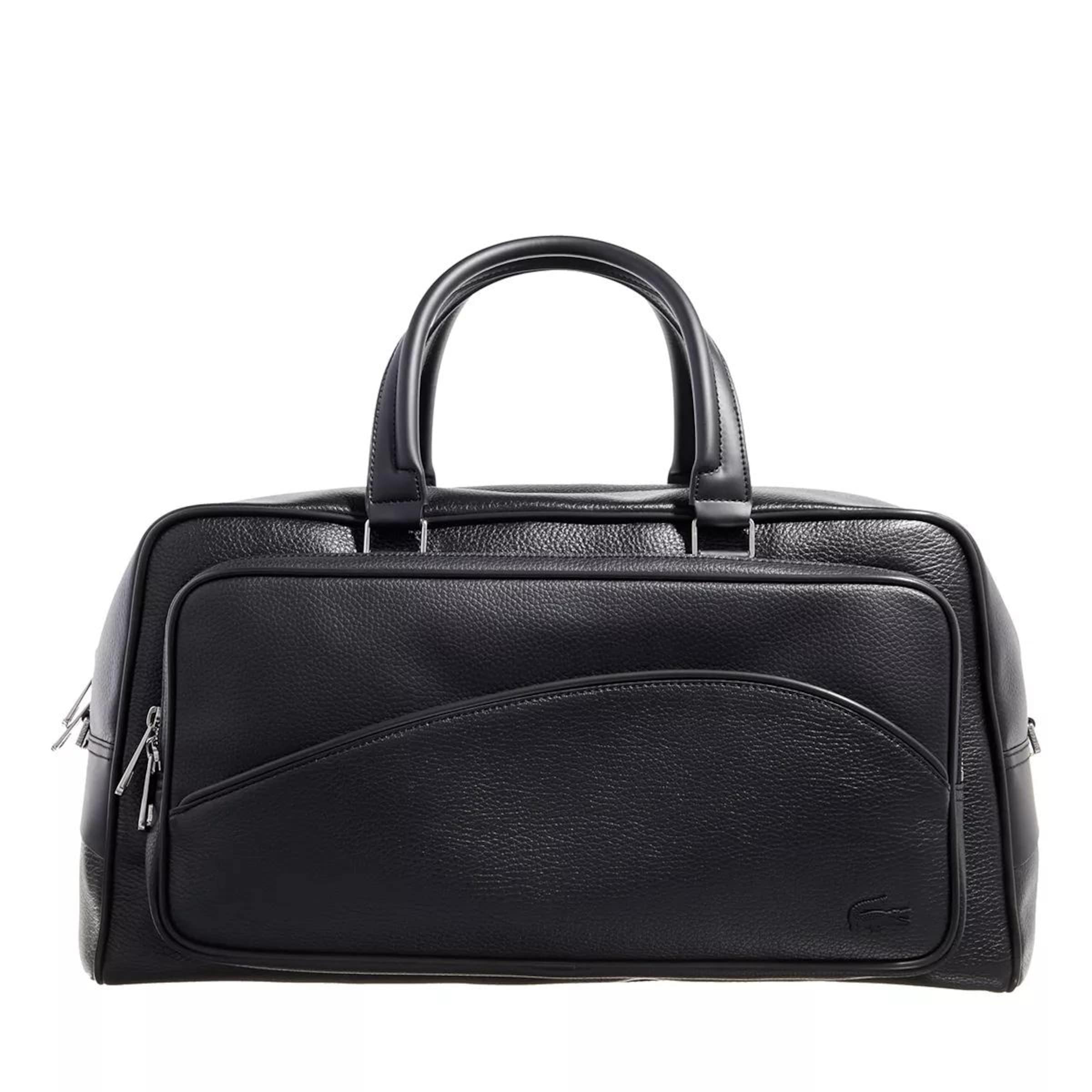 LACOSTE Weekender in Schwarz: Vorderseite