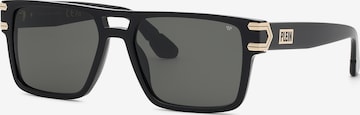 Philipp Plein - Óculos de sol em preto: frente