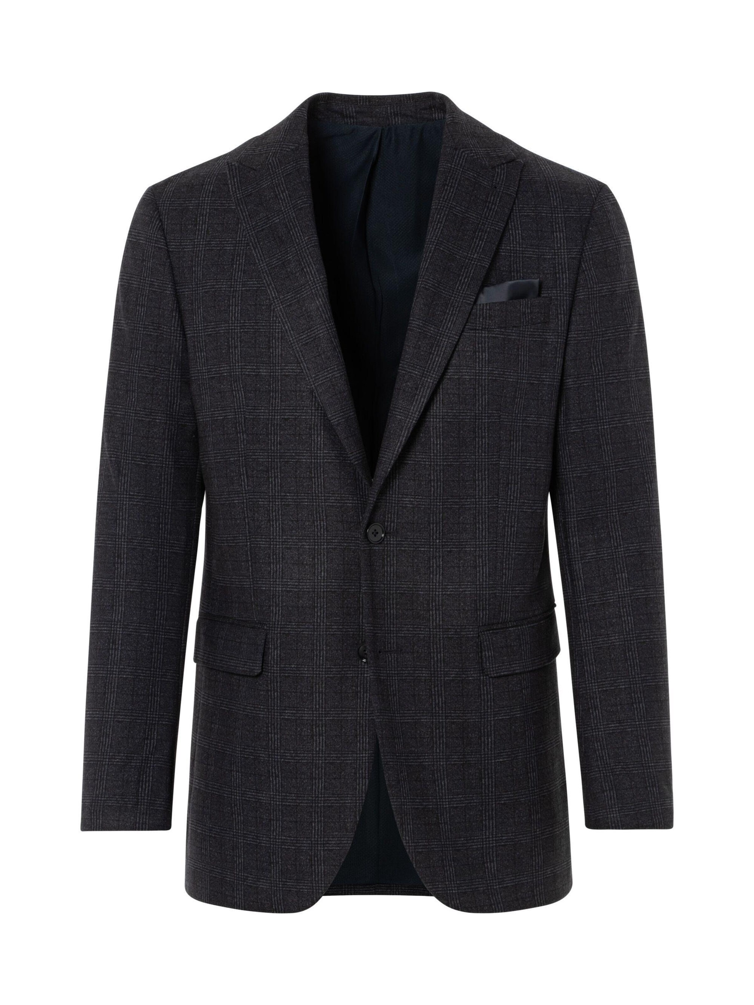 Thomas Goodwin Slim Fit Sakko in Grau: Vorderseite