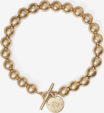 Brățară de la Lauren Ralph Lauren pe auriu: față