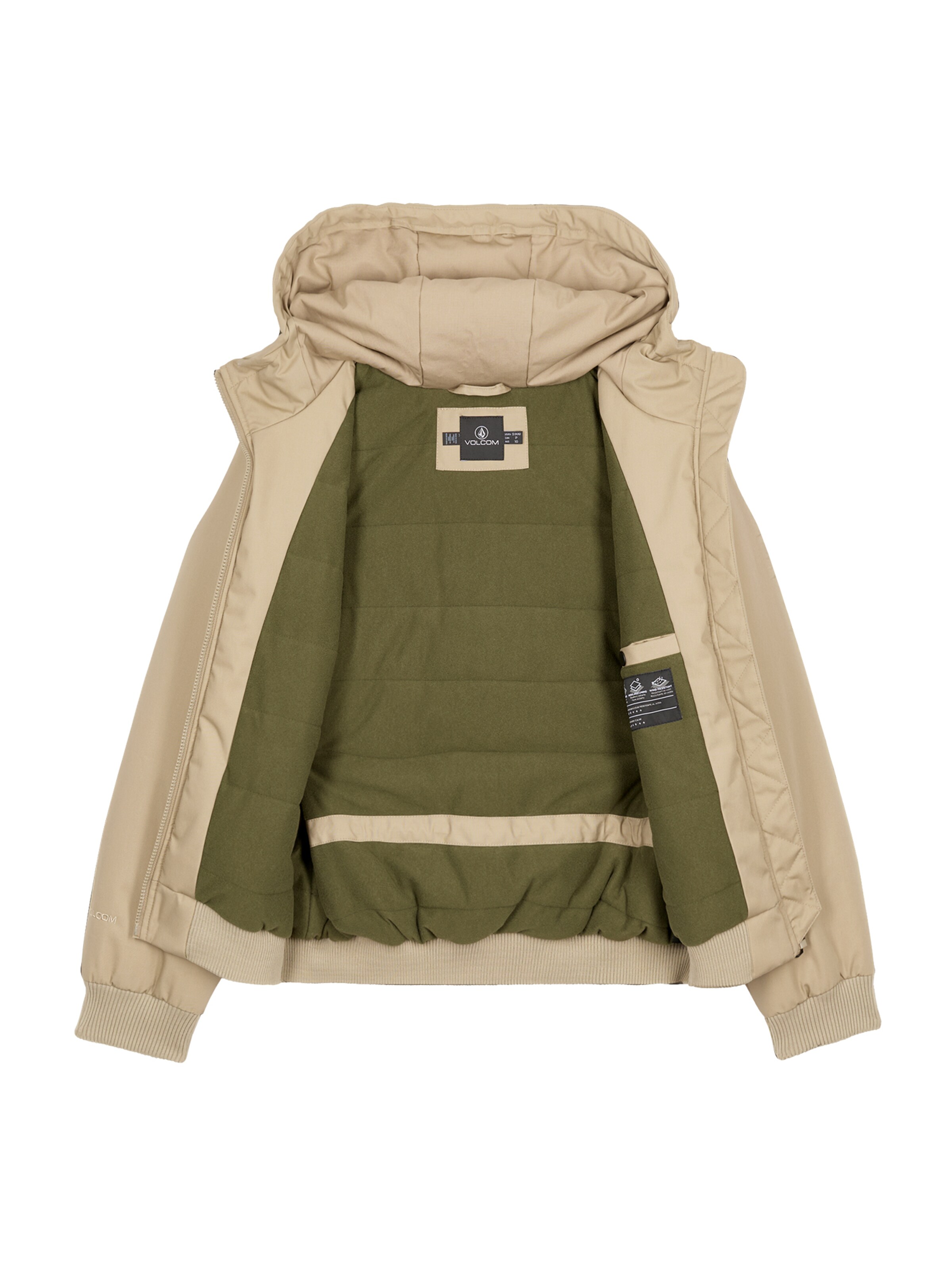 Volcom Funktionsjacke in Beige