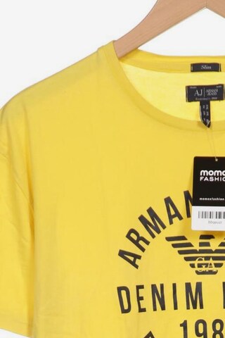 Armani Jeans T-Shirt XXL in Gelb