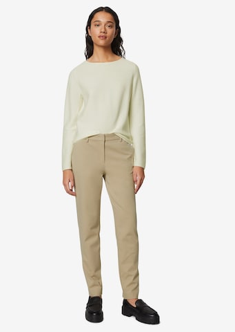 Coupe slim Pantalon Marc O'Polo en beige