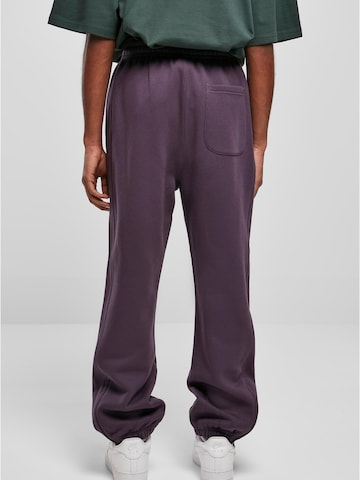 Urban Classics Zwężany krój Spodnie w kolorze fioletowy