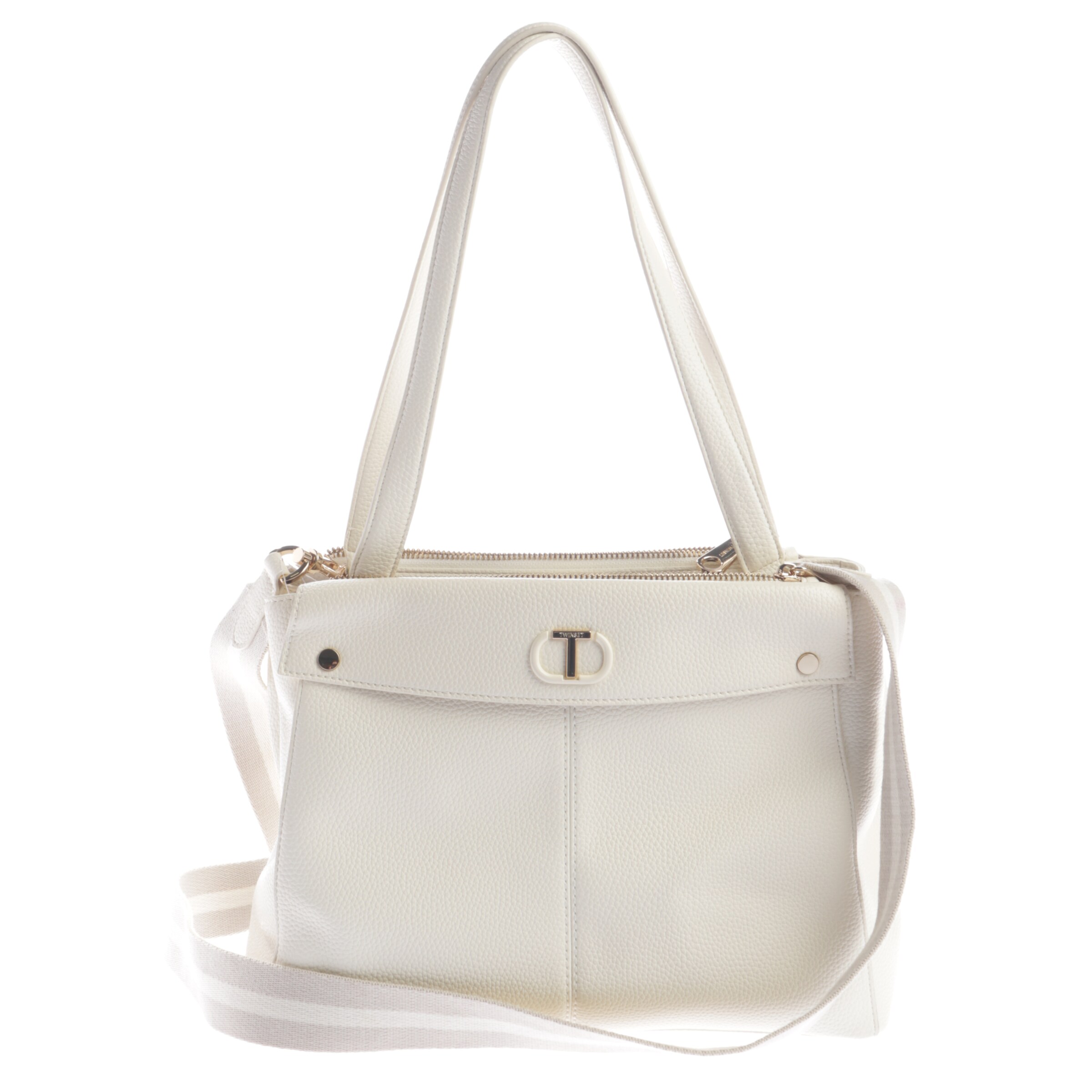 Twin Set Schultertasche / Umhängetasche in One Size in creme, Produktansicht