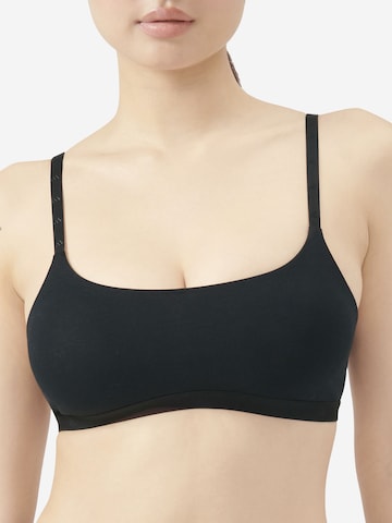 Bustier Soutien-gorge ' Scoop Bralette - Sport Active Essentials ' ADIDAS SPORTSWEAR en noir : devant