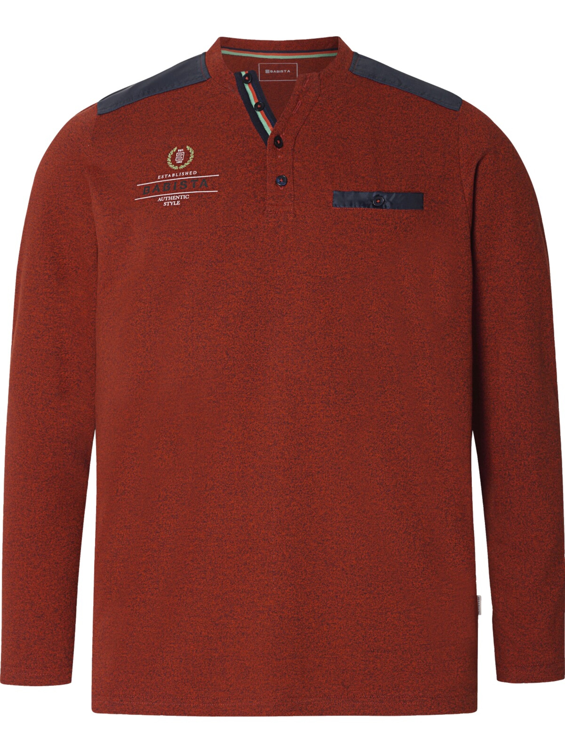 BABISTA Shirt 'Veldalo' in Red: front