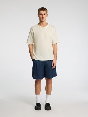 SELECTED HOMME Shirt 'SLHChester' in Beige