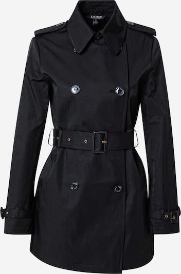 Lauren Ralph Lauren Starpsezonu mētelis, krāsa - melns, Preces skats