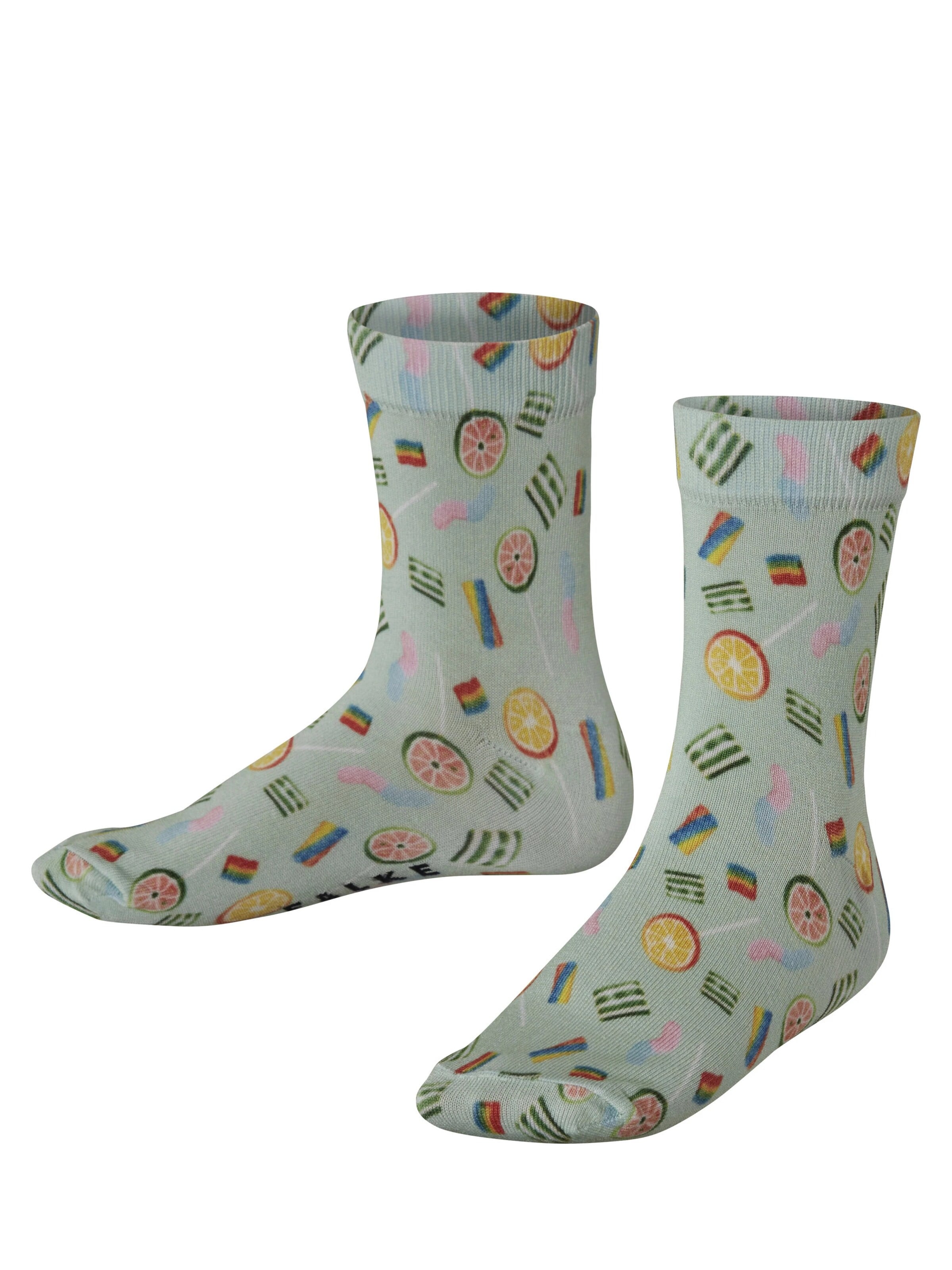 FALKE Socks in Green: front