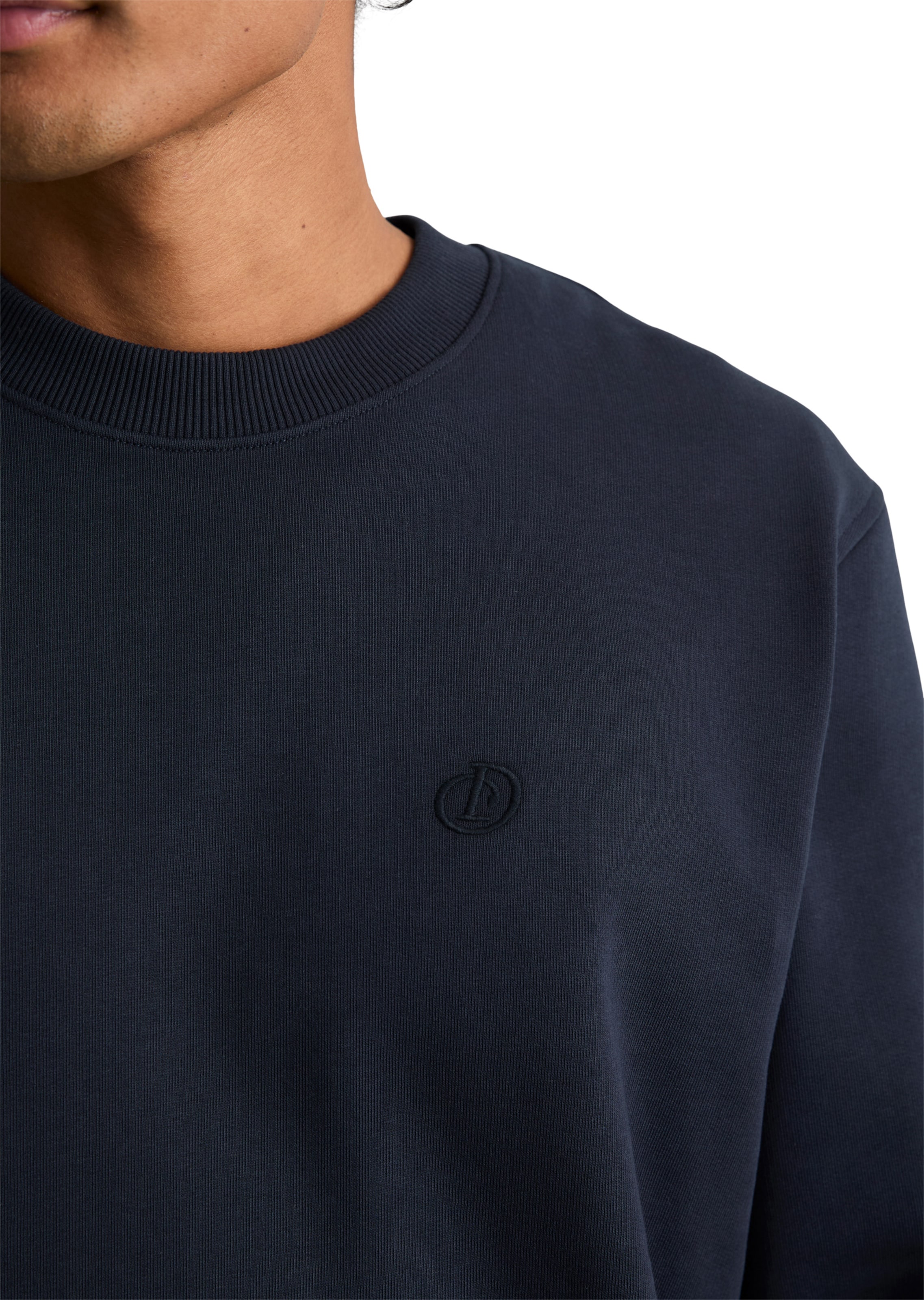 Marc O'Polo DENIM Sweatshirt r in Blau: Vorderseite
