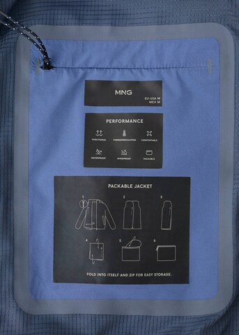 MANGO MAN Between-Season Jacket 'Cosmos' in Blue