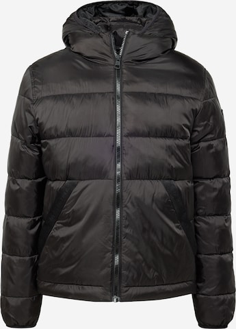 Calvin Klein Jeans Between-Season Jacket in Black: front