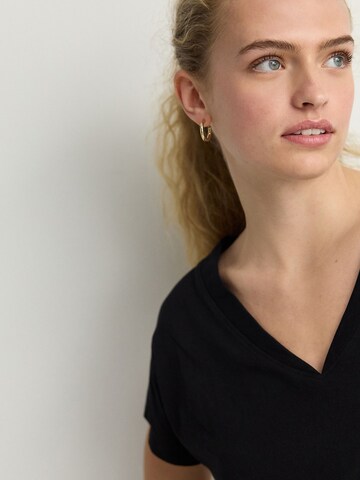 T-shirt Next en noir
