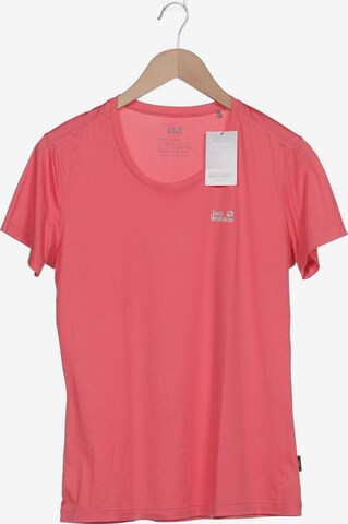 JACK WOLFSKIN T-Shirt M in Pink: predná strana