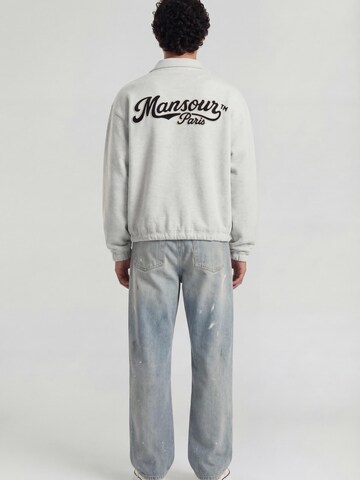Mansour Fleece jas in Grijs