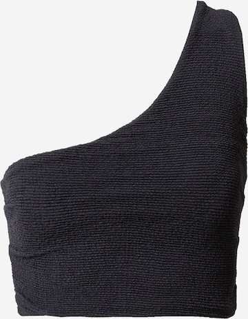 aim'n Bralette Athletic Bikini Top 'RIVIERA' in Black: front