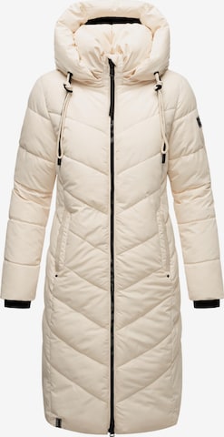 Manteau d’hiver 'Sahnekatzii XIV' NAVAHOO en beige : devant