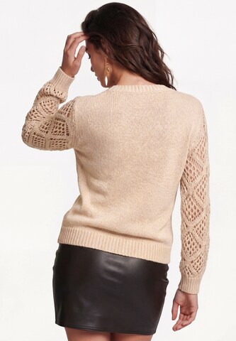 faina - Jersey en beige