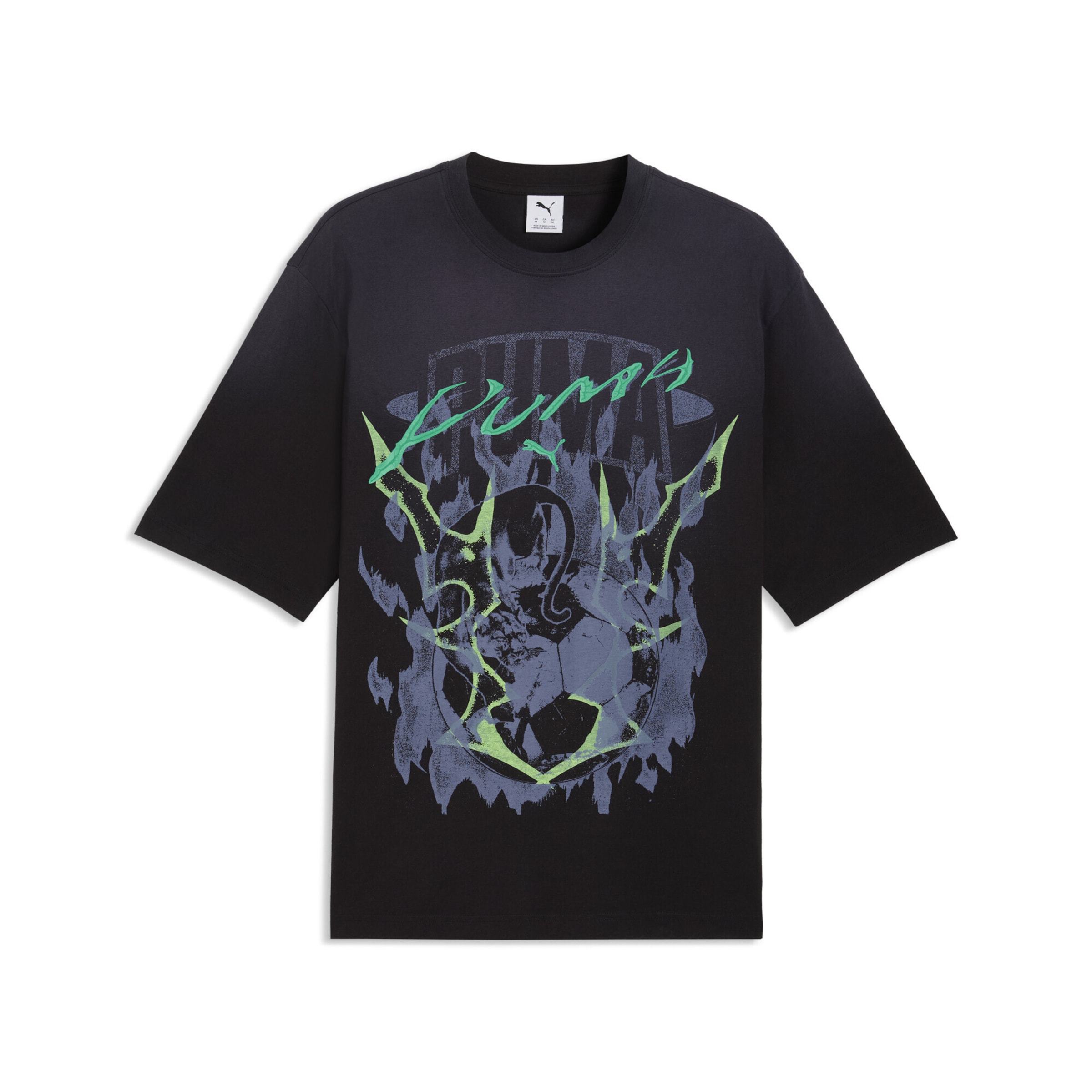 PUMA Shirt in Black: front