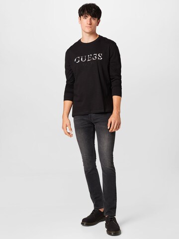 GUESS Shirt 'Sorin' in Zwart